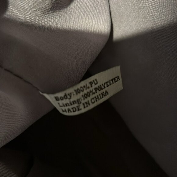 ALDO Mauve Rope Strap Style Soft Handbag with Scarf - Picture 10 of 14